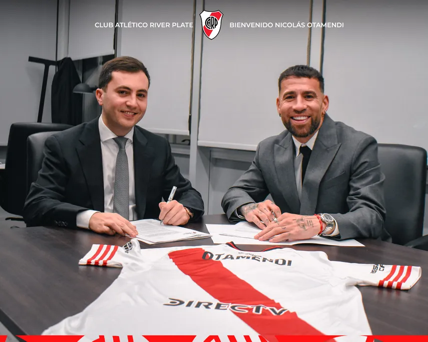 Nicolás Otamendi nuevo fichaje del River Plate