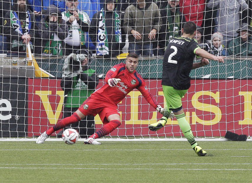 Tripleta de Dempsey rescata empate para Seattle