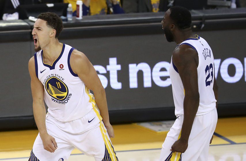Thompson anota 35 y Warriors obligan a 7mo partido