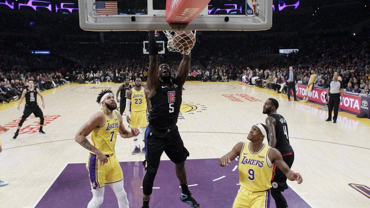 Gallinari guía a Clippers en victoria sobre Lakers en caída