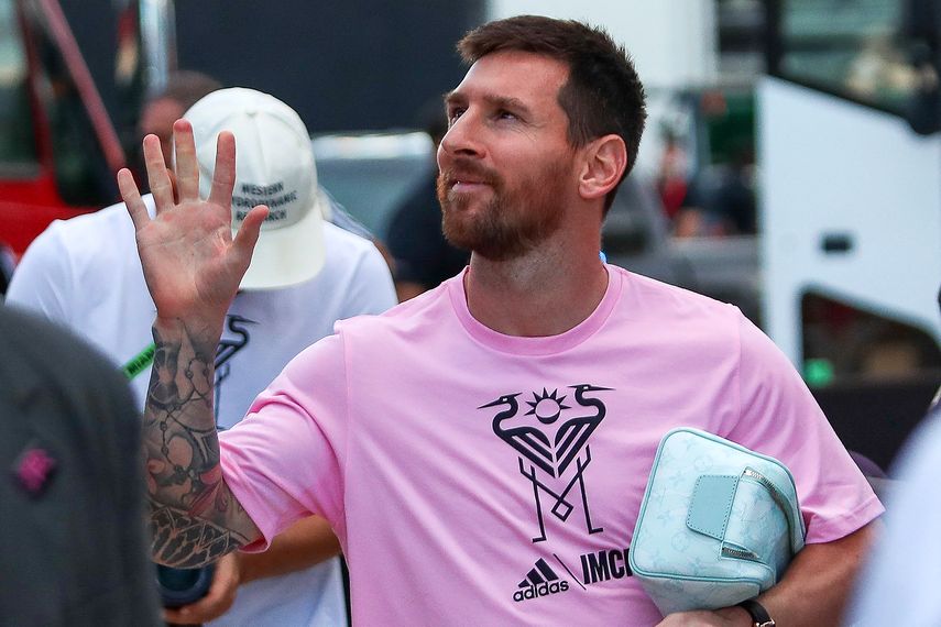 Lionel Messi inicia en el banquillo en el Inter Miami vs Cincinnati
