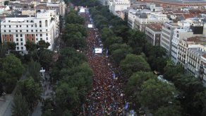 Festejan en España tras al ganar primera Copa del Mundo
