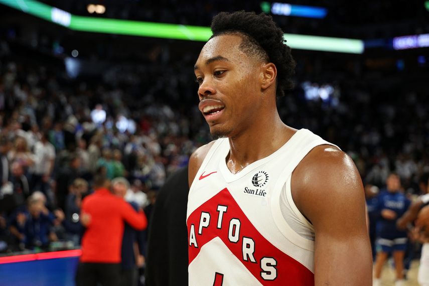 NBA: Scottie Barnes de los Raptors estará fuera al menos una semana