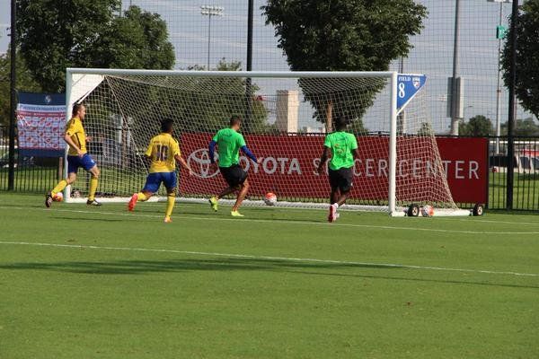 Panamá practica con el Boca Houston y lo vence 10-0