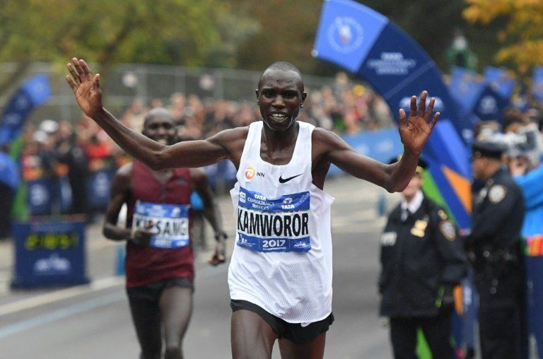 Keniano Kamworor favorito para imponerse en la maratón de Nueva York