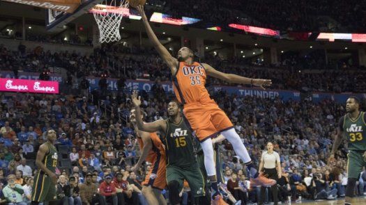 Durant y Westbrook brillan en victoria de OKC sobre Utah Jazz en la NBA