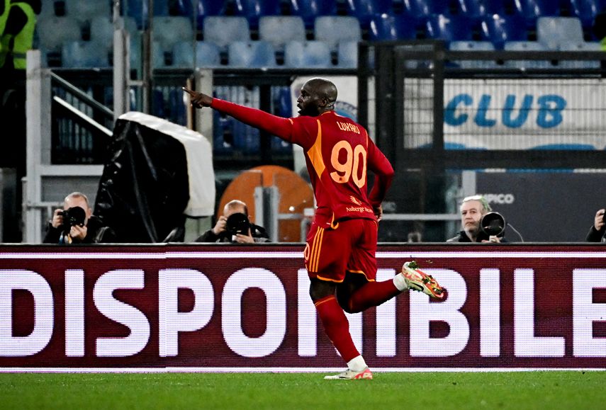 La AS Roma superó al Napoli con goles de Pellegrini y Lukaku&nbsp;
