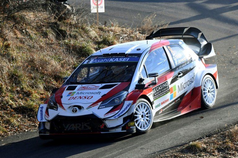 Tänak se pone líder en Rally de Montecarlo en la apertura del Mundial