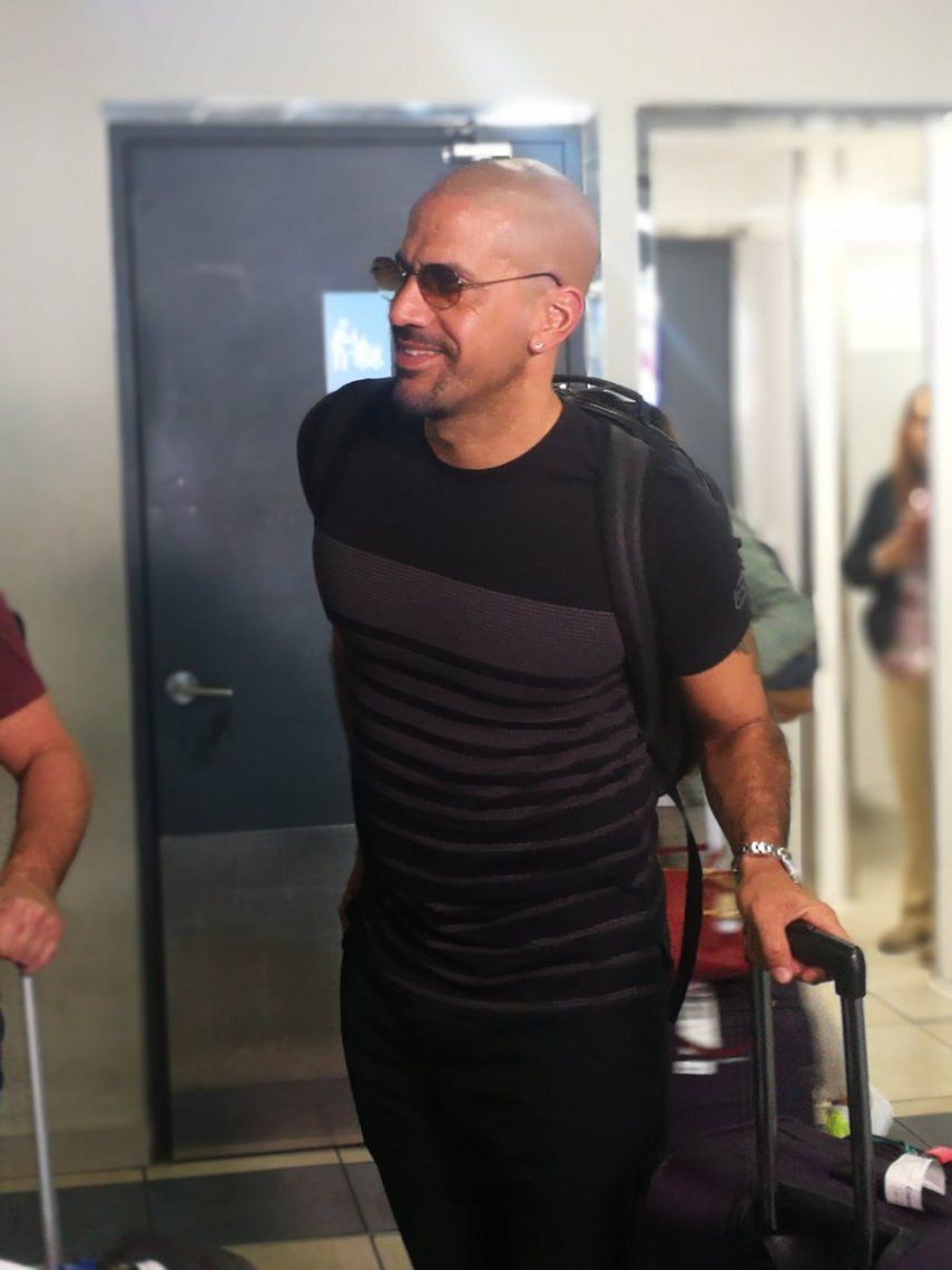 Juan Sebastián La Brujita Verón llegó a Panamá para Foro Internacional de Fútbol