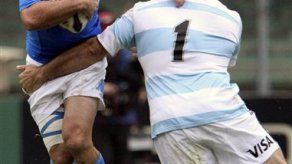 Argentina vence a Italia en test de rugby