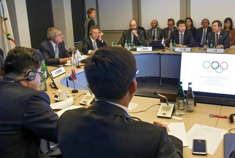Reunión en sede del COI sobre un equipo coreano unificado en Tokio-2020