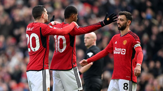 El Manchester United se impuso ante el Everton en la fecha 28 de la Premier