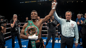 Christian Mbilli listo para demostrar su grandeza en velada Canelo-Crawford