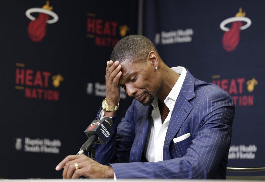 Bosh sigue recuperándose; visita al Heat