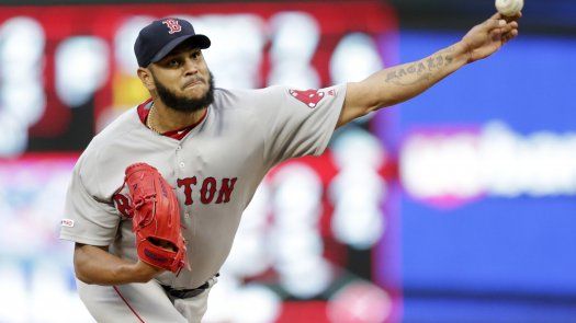 Rodríguez labora 7 innings; Medias Rojas vencen a Mellizos