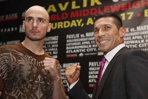 Martí­nez listo para brillar de nuevo, ahora ante Pavlik