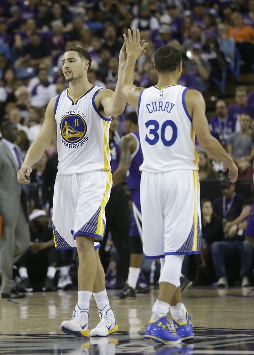 Curry y Thompson, la dupla ganadora de los Warriors