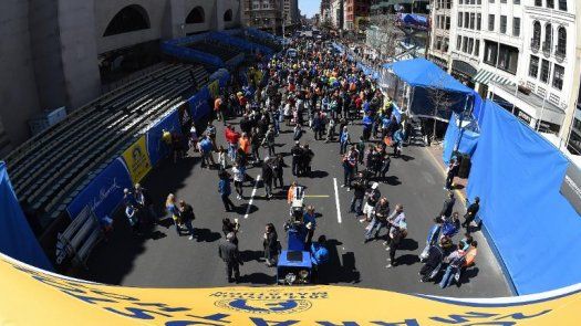 Boston blinda su maratón con una política sin mochila y el doble de policías