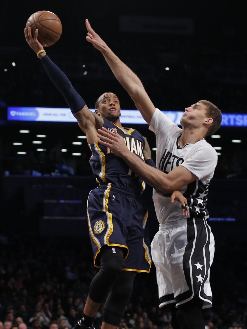 Gran labor de George da a Pacers victoria en casa de Nets