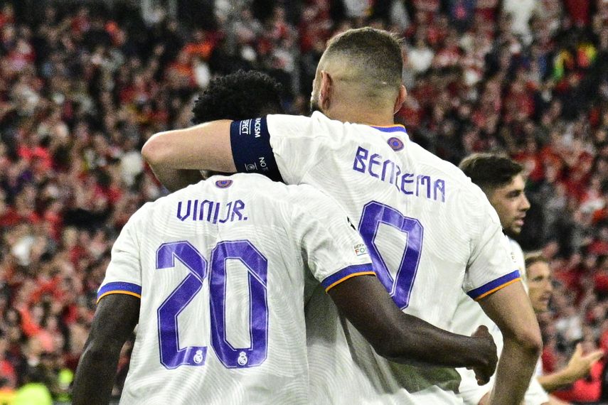Champions League: Benzema el MVP y Vinicius el mejor jugador joven de la temporada