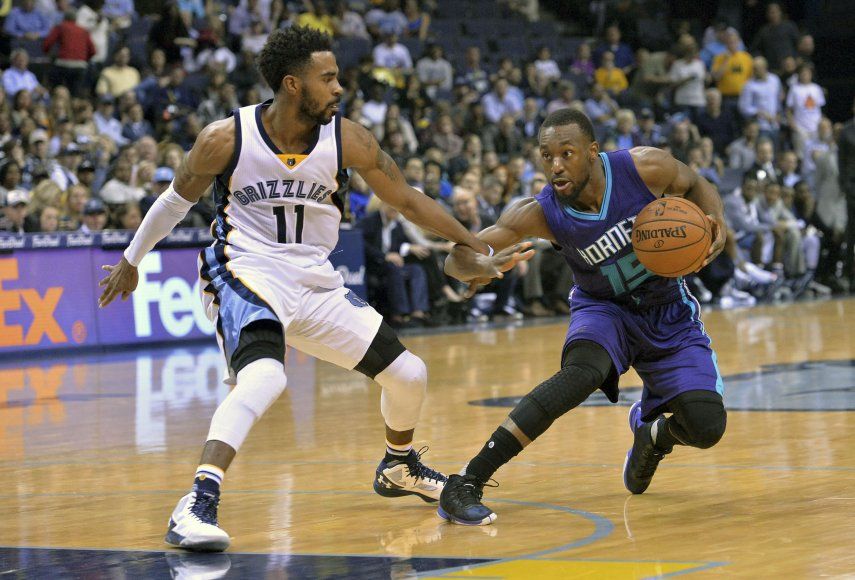 Walker y Batum guían a Hornets a paliza sobre Grizzlies