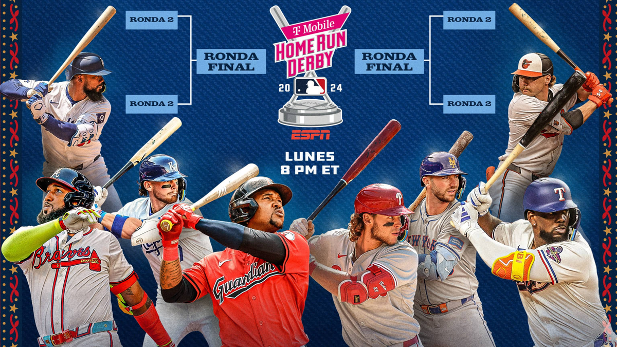 MLB Conoce los 8 participantes del Home Run Derby 2024