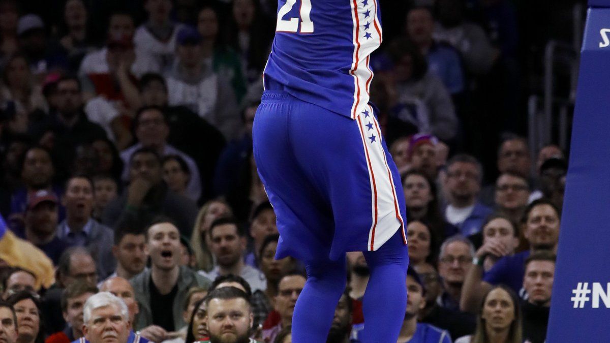 Con doble doble de Embiid, 76ers superan a Celtics