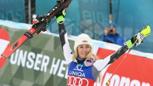 Esquiadora Shiffrin gana Eslalon de Semmering y consigue el récord de victorias en un año completo