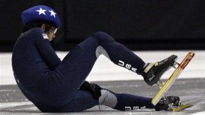 Patinador Celski resulta lesionado en competencia en EEUU