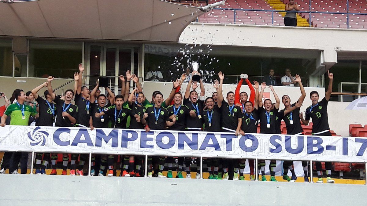 México gana a EEUU en la final del premundial sub17 de Concacaf