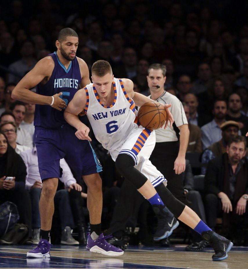 Con 29 de Porzingis, Knicks doblegan a Hornets