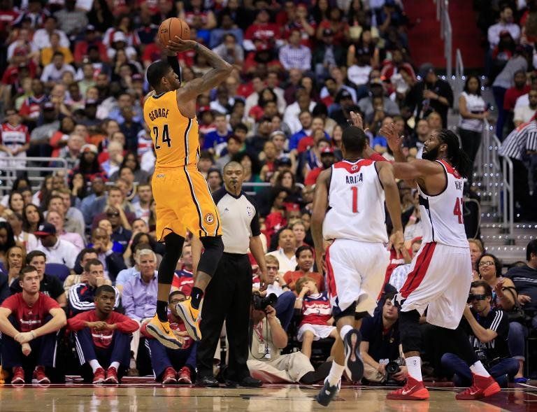 NBA: Pacers arrollan a Wizards y toman ventaja en playoffs del Este