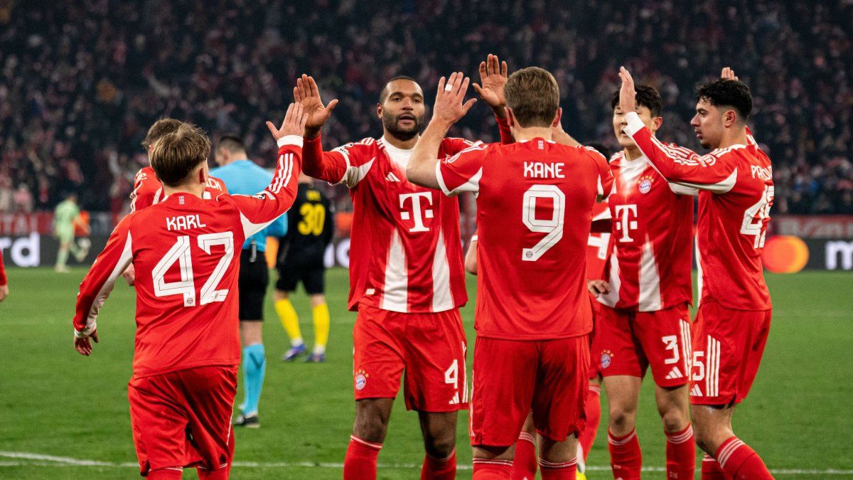 Champions League: Harry Kane con doblete asegura top 8 al Bayern Múnich