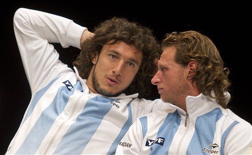 Davis: Nalbandian pasa a la reserva