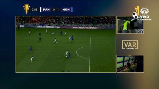 El VAR anuló el gol hondureño a los 10 minutos de la Copa Oro 2021