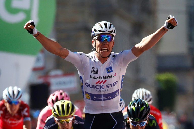 El luxemburgués Bob Jungels gana la 15ª etapa del Giro, Quintana segundo