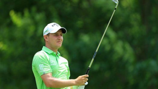 El argentino Emiliano Grillo logra un ace en el British Open