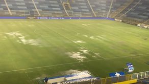 Fuerte lluvia en el Cuscatlán para El Salvador - Panamá Foto: @manuelarias