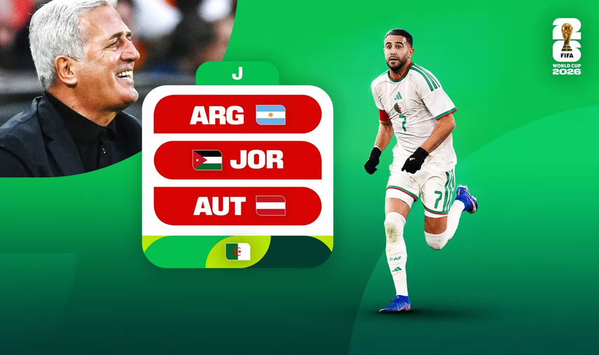 Mundial 2026: Conoce a la Selección de Argelia