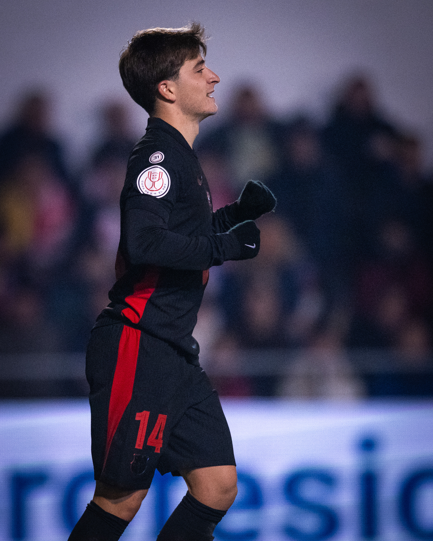 Copa del Rey: El FC Barcelona goleó al Barbastro y avanzó a octavos de final