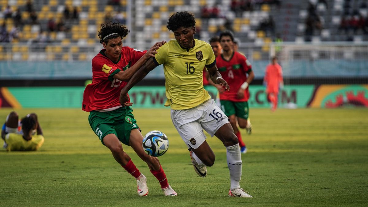 Mundial Sub17 Ecuador vence a Marruecos y es líder del A