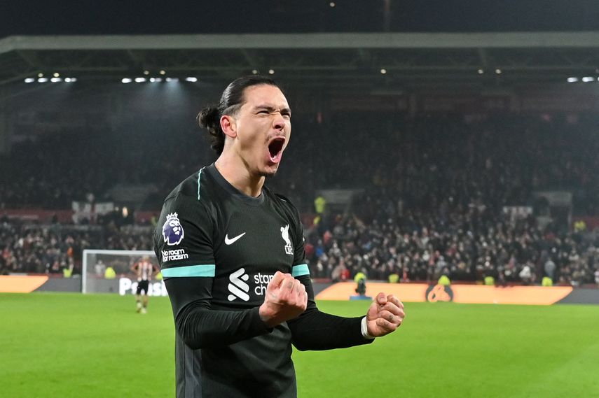 Premier League: Liverpool gana in extremis al Brentford