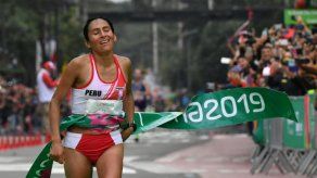 Gladys Tejeda le da primer oro a Perú en Panamericanos-2019 al ganar el maratón
