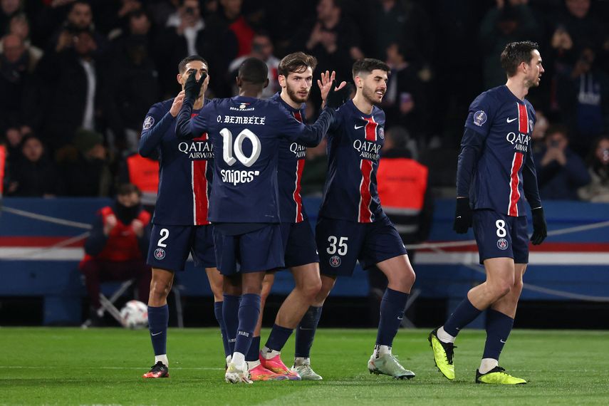 El PSG superó al Olympique de Marsella en duelo de Ligue 1