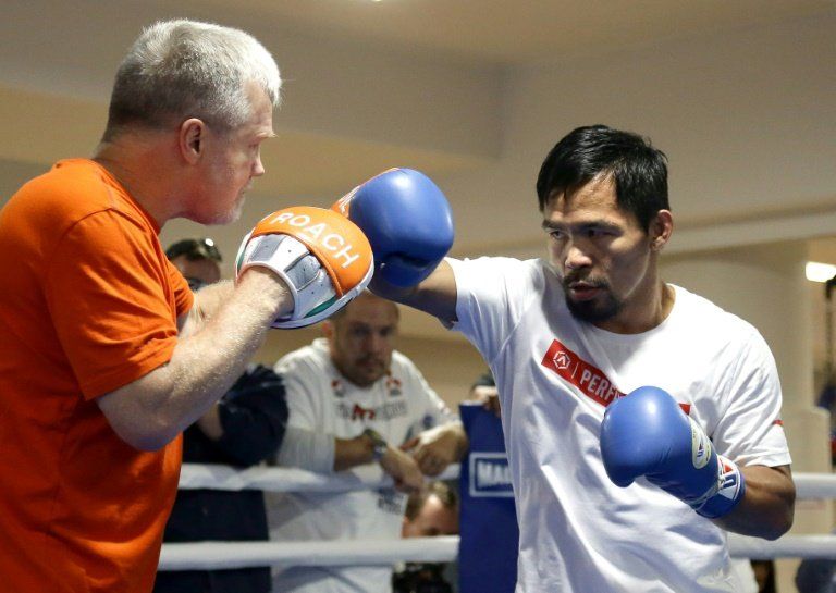 Pacquiao todavía no ha decidido quién le dirigirá en el combate ante Matthysse