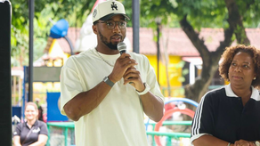 La estrella de la NBA Donovan Mitchell estuvo en Panamá