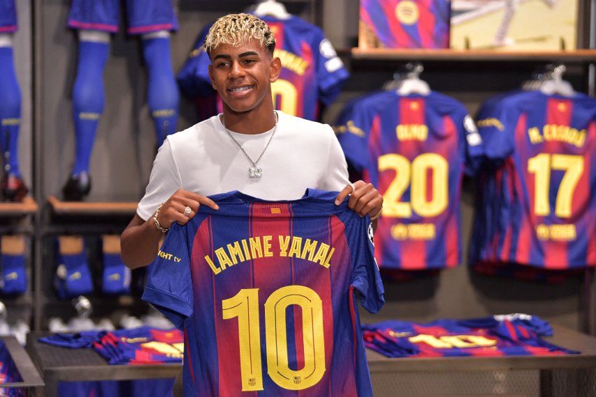 Lamine Yamal sobre Messi