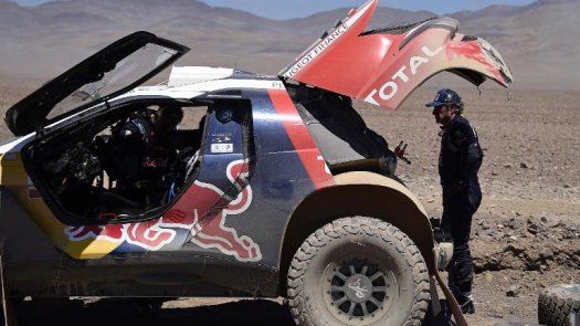 Dakar-2015: El español Sainz pierde más de nueve horas en la cuarta etapa