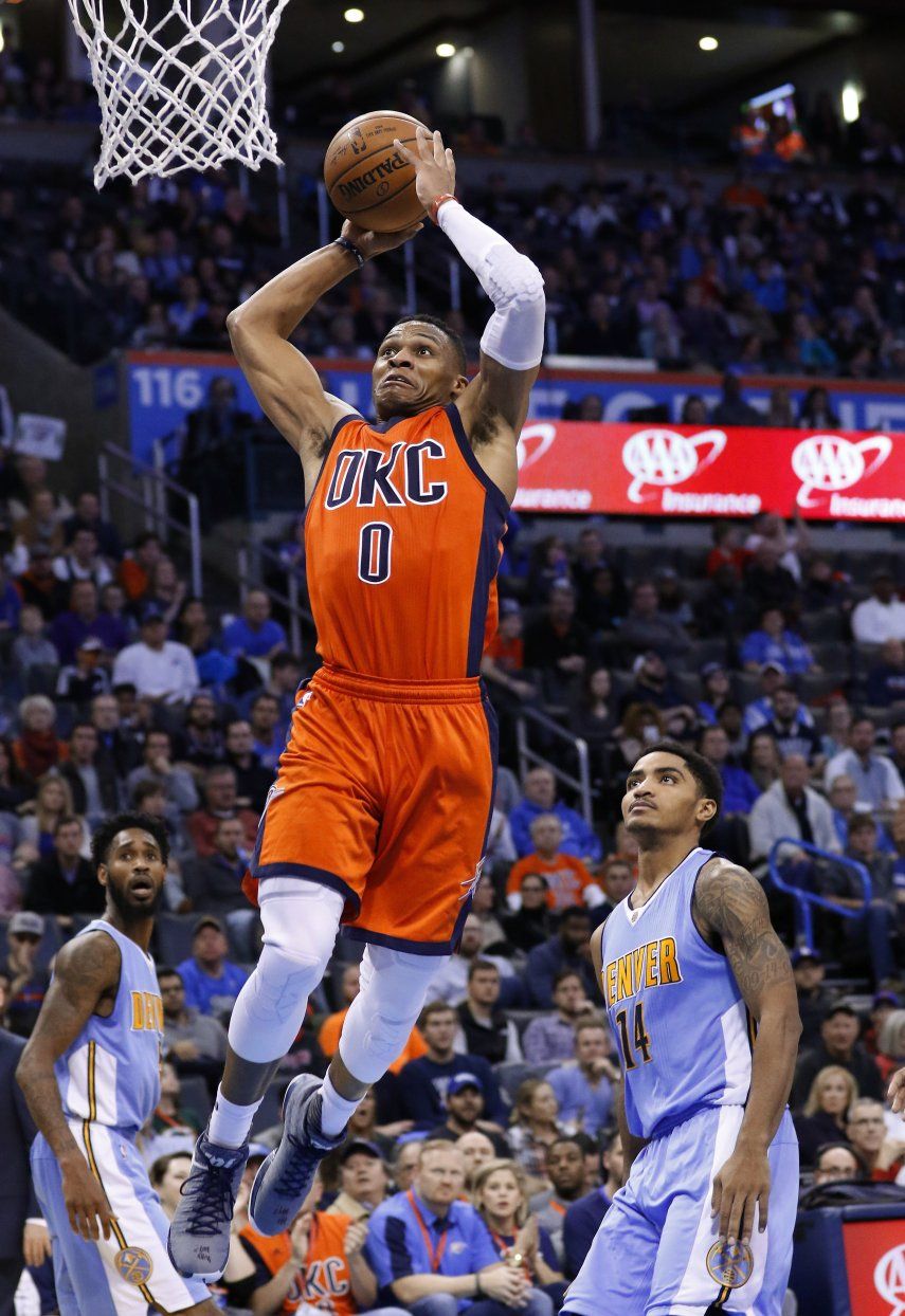 Westbrook anota 30 y Thunder doblega a Nuggets