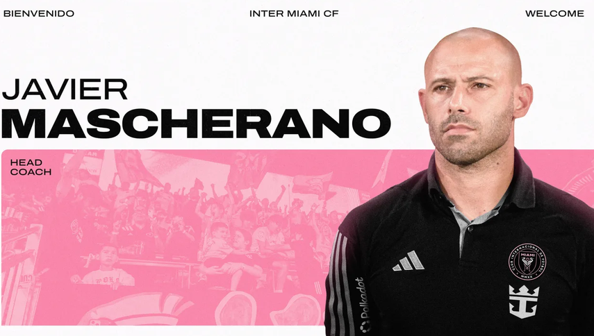 Inter Miami CF anuncia la llegada de Javier Mascherano como nuevo DT